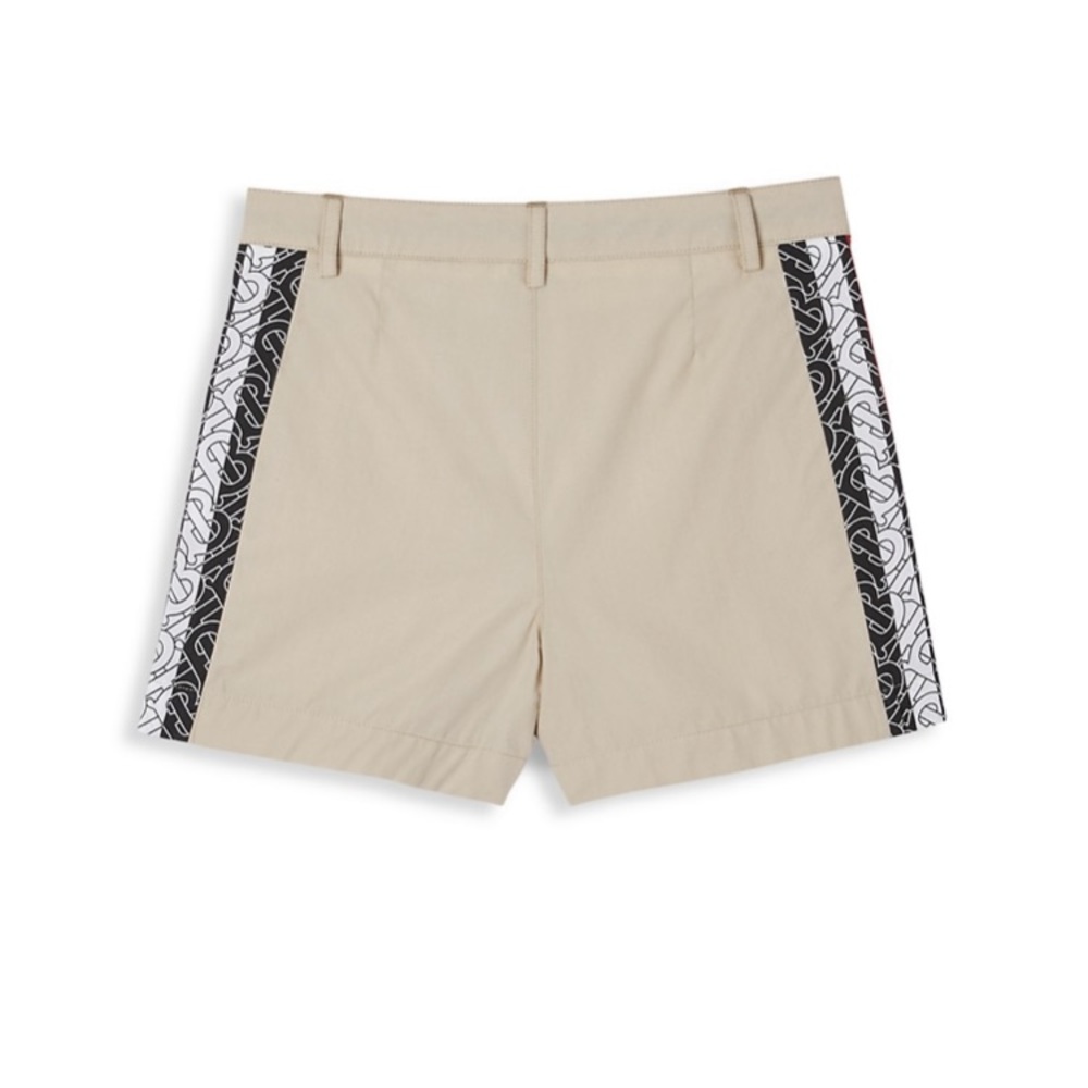 Burberry Little Boys Ali Monogram Trim Shorts Brand New!